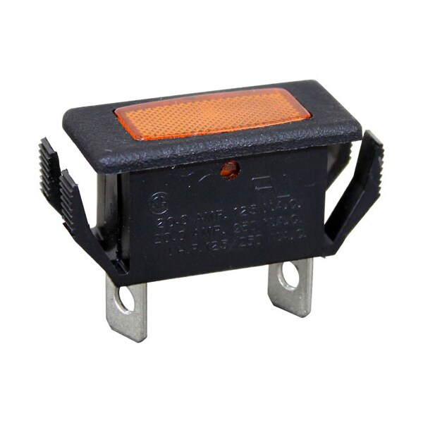 Magikitchen Products Signal Light 1/2" X 1-1/8" Amber 28V P5045044 - main